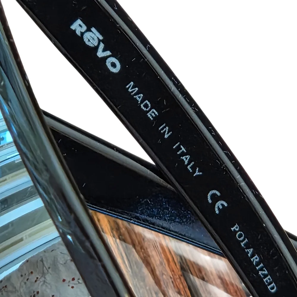 Revo Polarized Wrap Sunglasses ITALY 2031 301/J7 62[]14 115 with Case Unworn - Picture 6 of 16